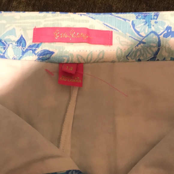 Lilly Pulitzer Women's 14 Toile Me About It COLETTE SKORT Blue Scallop Hem NWT - Picture 7 of 10